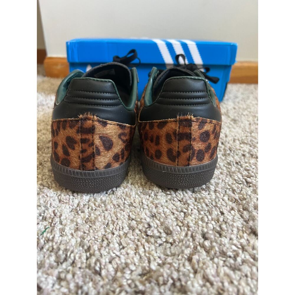 Adidas Originals Samba OG W Cheetah Pack Collegiate Green JI2735 Women's 10 - Picture 3 of 13